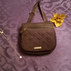 SOLD...Vera Bradley Black Crossbody